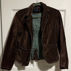 Boden Brown Velvet Women’s Jacket